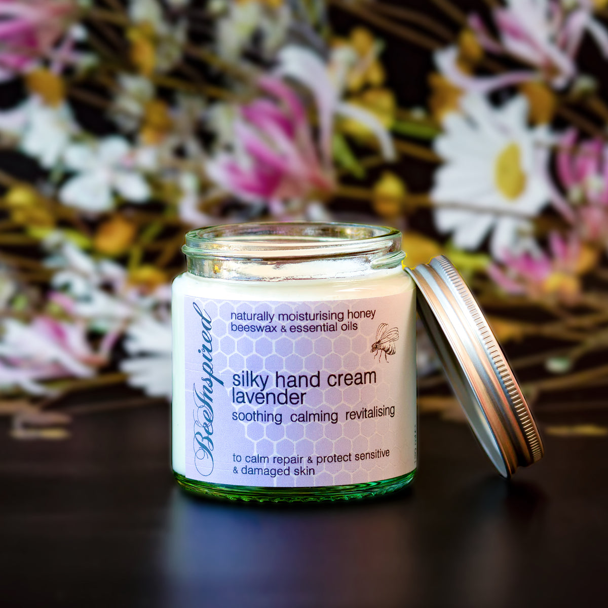 silky hand cream - lavender - soothing calming + revitalising