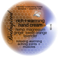 rich and warming hand cream NEW (in development)