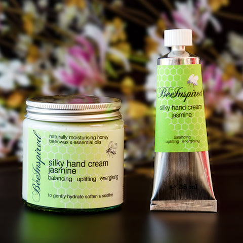silky hand cream - jasmine - relaxing, restorative and harmonising